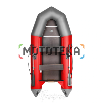 Лодка ПВХ Тонар Капитан Т310 (красно-серый)