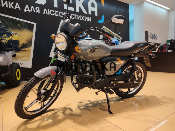 Мопед Racer (Рейсер) RC50 (110) ALPHA M1 серый | Мототека Мопед Racer (Рейсер) RC50 (110) ALPHA M1 серый | Мототека