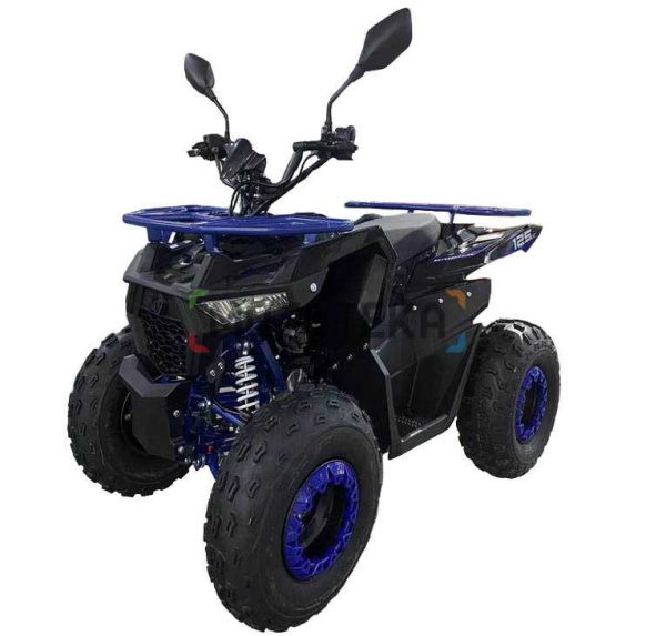 Квадроцикл детский Мотомир ATV Hammer 125 (серия 3) чёрный/красный (машинокомплект) | Мототека Квадроцикл детский Мотомир ATV Hammer 125 (серия 3) чёрный/красный (машинокомплект) | Мототека