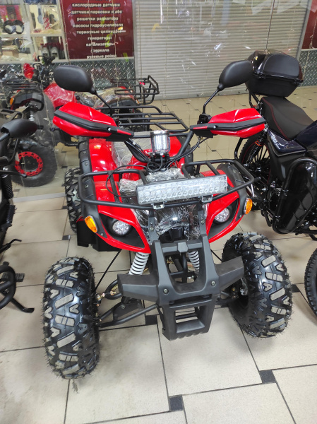 Квадроцикл детский MIC (Made in China) 125 красный (машинокомплект) | Мототека Квадроцикл детский MIC (Made in China) 125 красный (машинокомплект) | Мототека