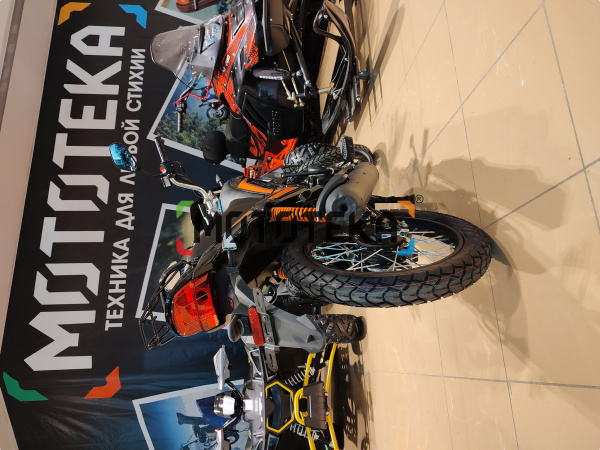 Мопед Мотомир TRICKLER 50 (110) чёрный/оранжевый | Мототека Мопед Мотомир TRICKLER 50 (110) чёрный/оранжевый | Мототека